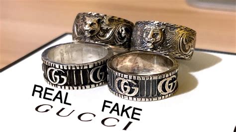 where to find fake gucci rings|how to authenticate gucci slides.